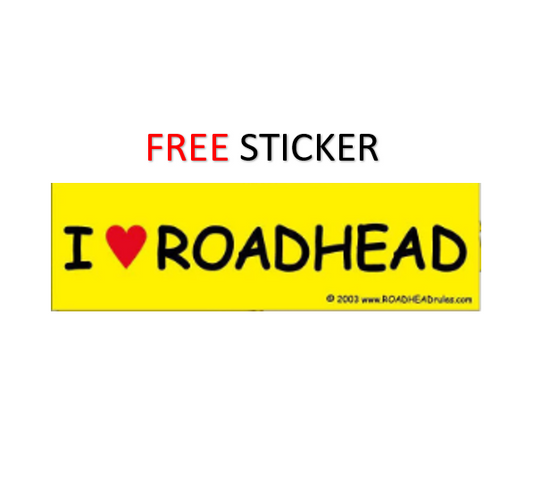 *FREE* I LOVE ROADHEAD Sticker