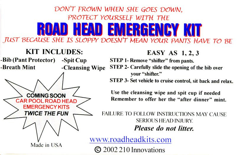ROADHEAD EMERGENCY KIT